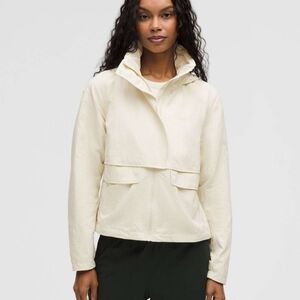 NWOT Lululemon Always Effortless Jacket Light Ivory